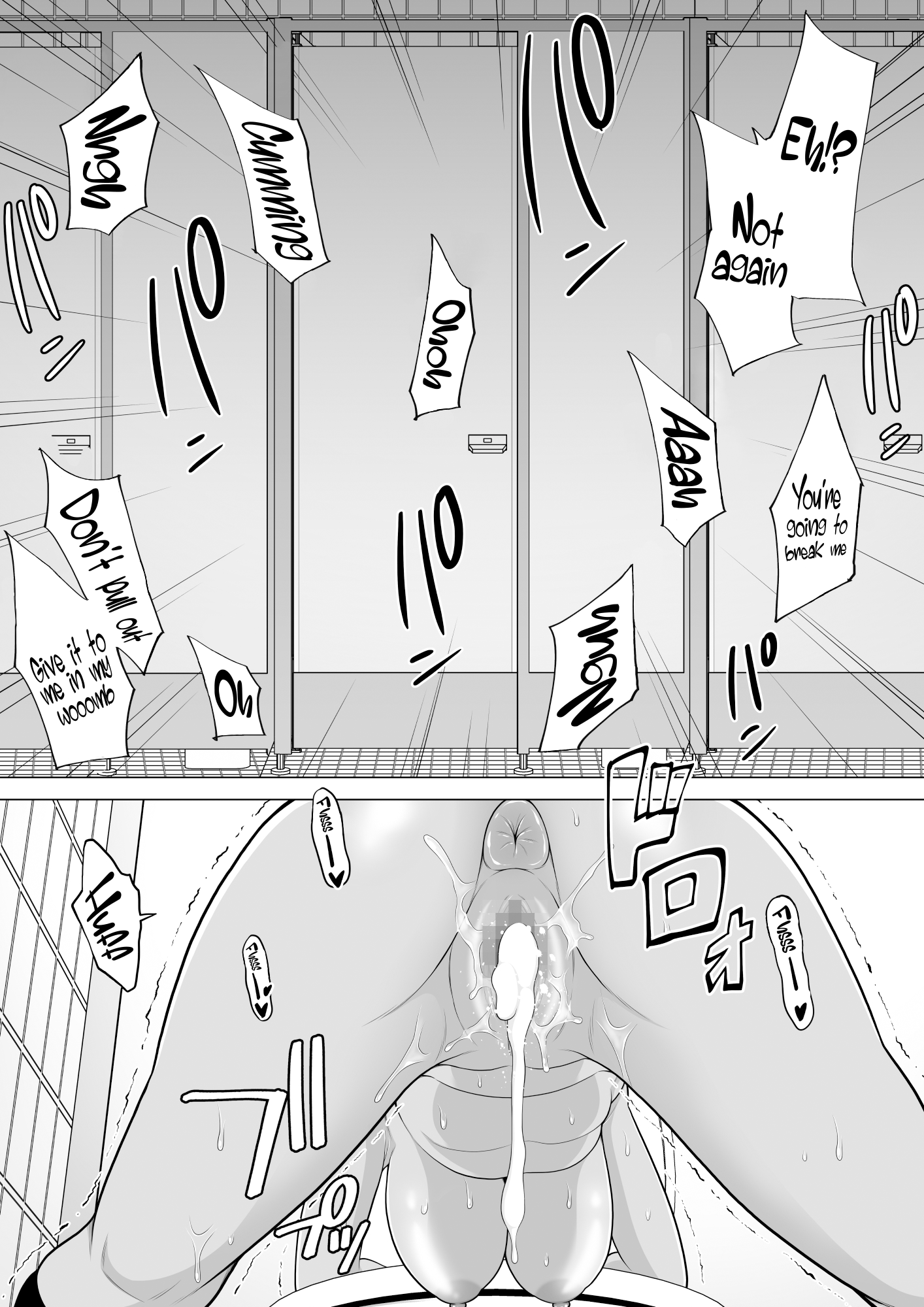 Hentai Manga Comic-Story About How I Hired And Creampied A Black Gal From A Famed Standing Girl Park-Read-32